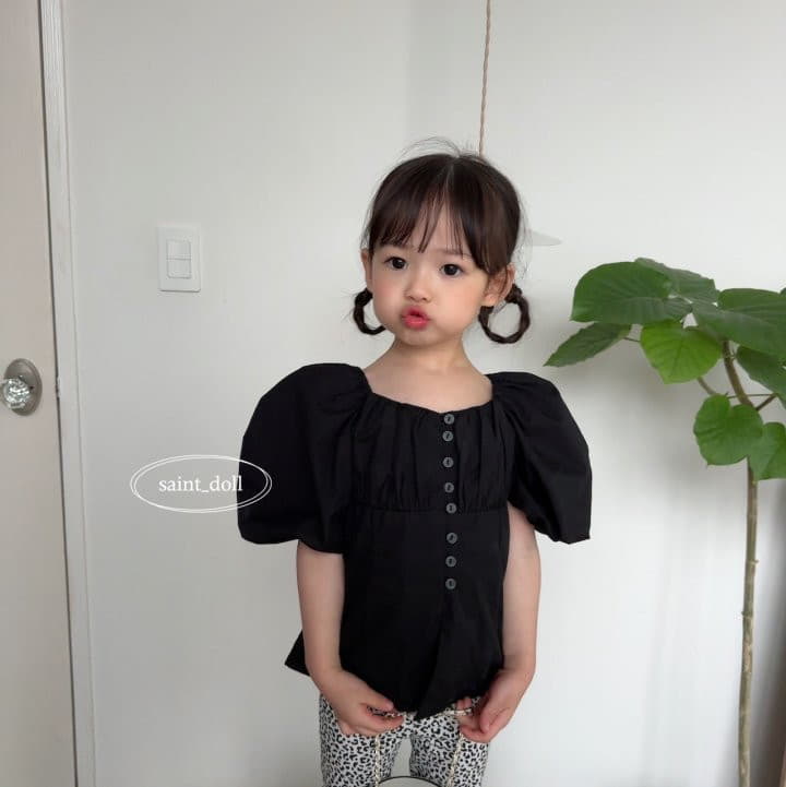 Saint Doll - Korean Children Fashion - #Kfashion4kids - Shirring Button Blouse with Mom - 2