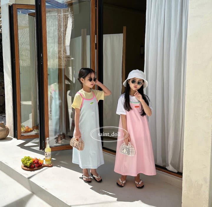 Saint Doll - Korean Children Fashion - #childofig - Color String One-piece - 4