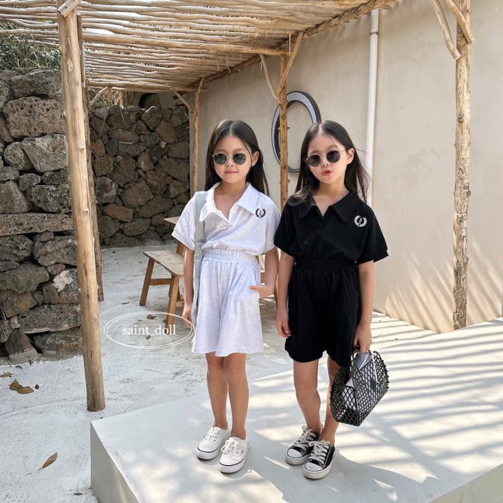 Saint Doll - Korean Children Fashion - #designkidswear - Embrodiery Tee - 9