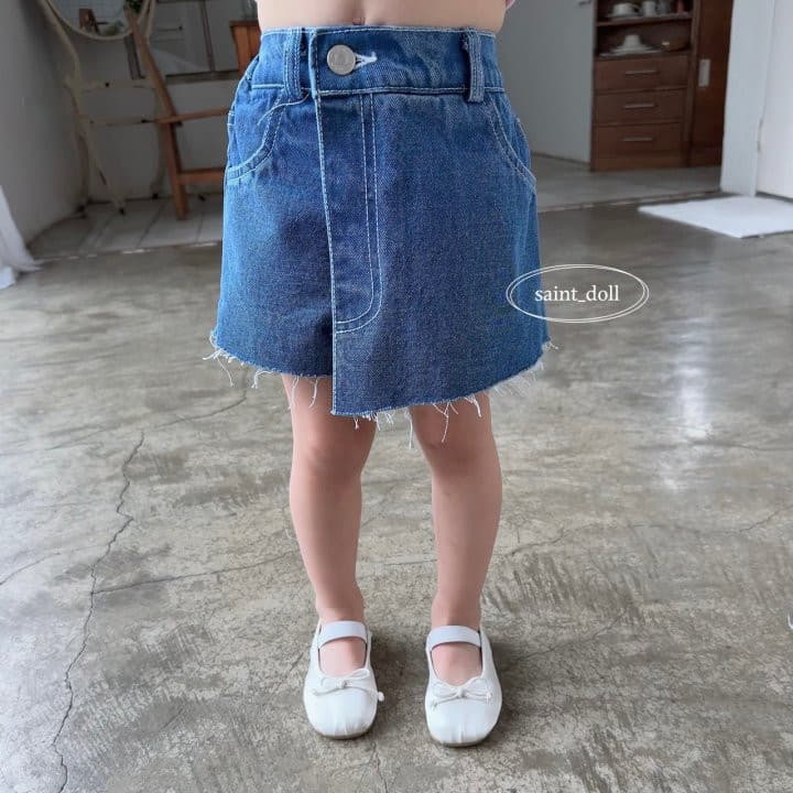 Saint Doll - Korean Children Fashion - #designkidswear - Unbal Wrap Pants - 2