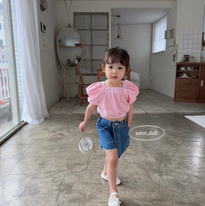 Saint Doll - Korean Children Fashion - #kidsshorts - Unbal Wrap Pants - 5