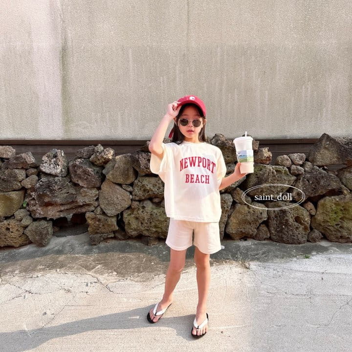 Saint Doll - Korean Children Fashion - #kidsshorts - New Port Top Bottom Set - 10