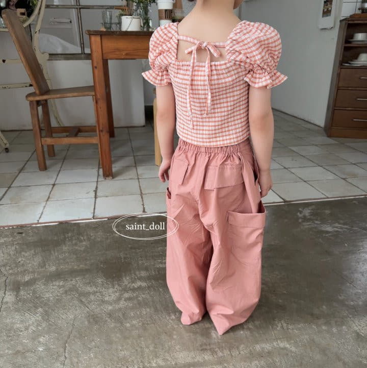 Saint Doll - Korean Children Fashion - #kidzfashiontrend - Cargo String Pants with Mom - 8