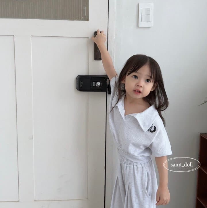 Saint Doll - Korean Children Fashion - #littlefashionista - Embrodiery Tee - 2