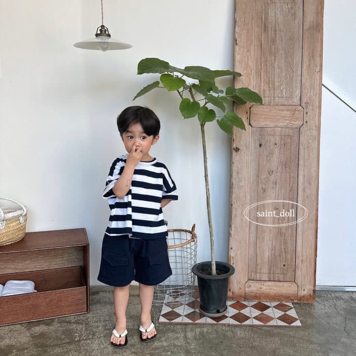 Saint Doll - Korean Children Fashion - #littlefashionista - Stripes Tee - 2
