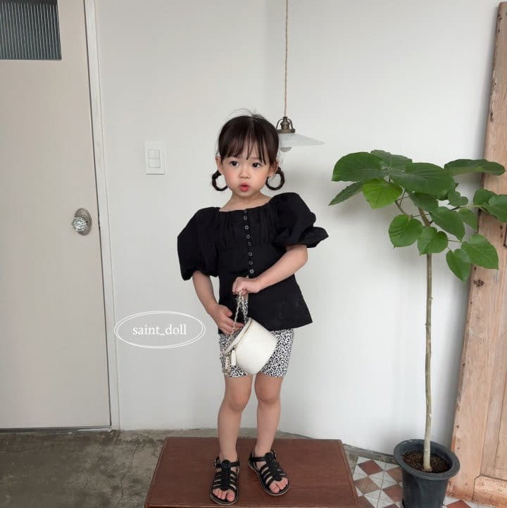 Saint Doll - Korean Children Fashion - #littlefashionista - Shirring Button Blouse with Mom - 4