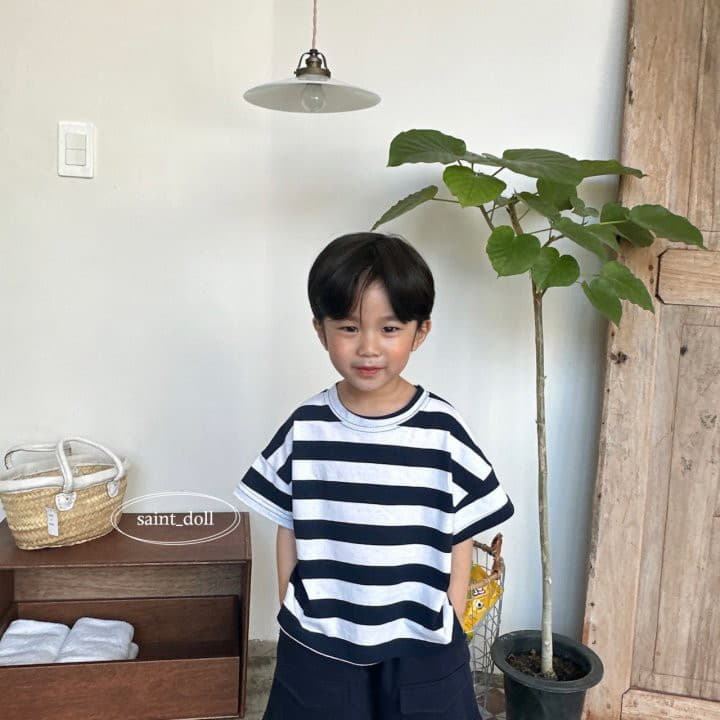 Saint Doll - Korean Children Fashion - #magicofchildhood - Stripes Tee - 3