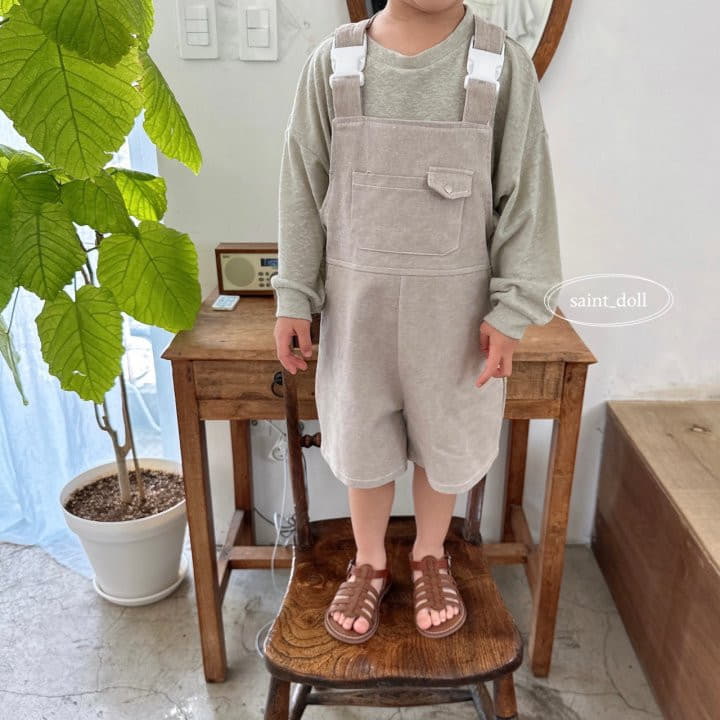Saint Doll - Korean Children Fashion - #littlefashionista - Club Dungarees Pants - 4