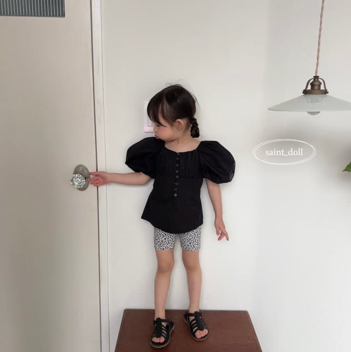 Saint Doll - Korean Children Fashion - #prettylittlegirls - Shirring Button Blouse with Mom - 6