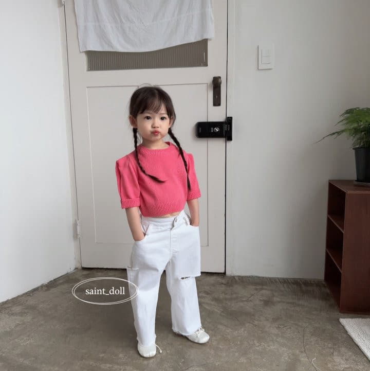 Saint Doll - Korean Children Fashion - #toddlerclothing - Cutting Wide Pants with Mom - 4