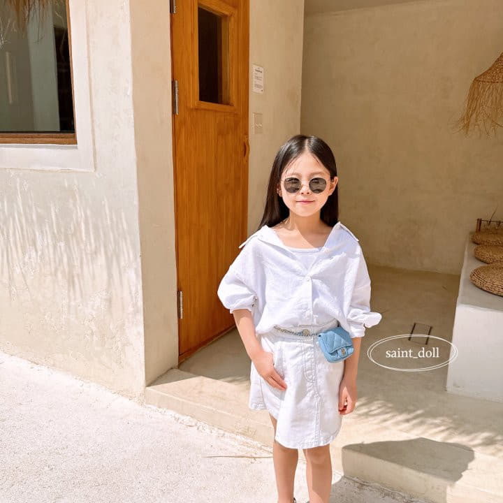 Saint Doll - Korean Children Fashion - #stylishchildhood - Linen Shirt - 11