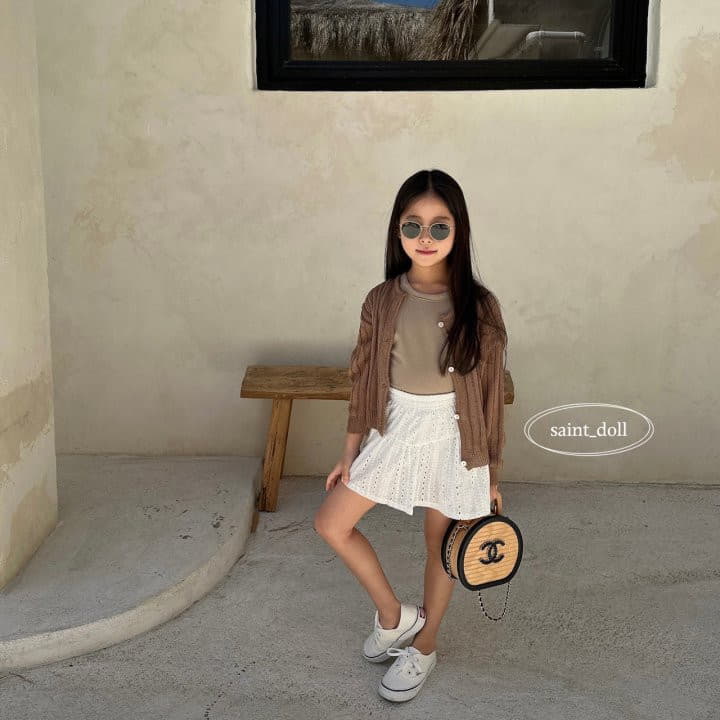 Saint Doll - Korean Children Fashion - #stylishchildhood - Lace Skirt - 8