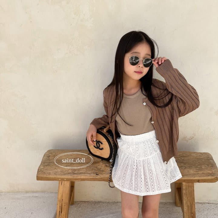 Saint Doll - Korean Children Fashion - #todddlerfashion - Lace Skirt - 6