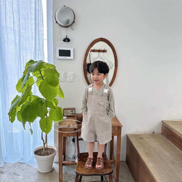 Saint Doll - Korean Children Fashion - #toddlerclothing - Linen Tee - 9