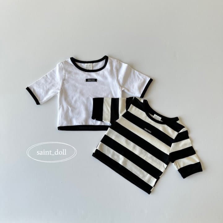 Saint Doll - Korean Children Fashion - #toddlerclothing - M Label Tee