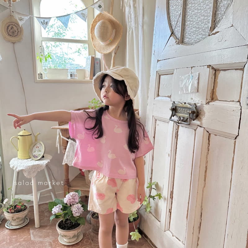 Salad Market - Korean Children Fashion - #childofig - Love Shorts - 6