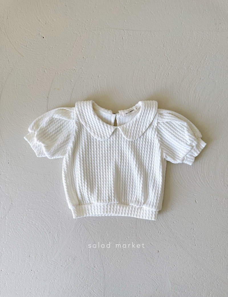 Salad Market - Korean Children Fashion - #designkidswear - Sailor Knit Blouse