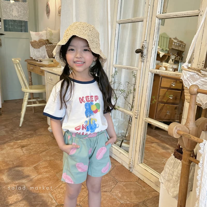 Salad Market - Korean Children Fashion - #discoveringself - Love Shorts - 9