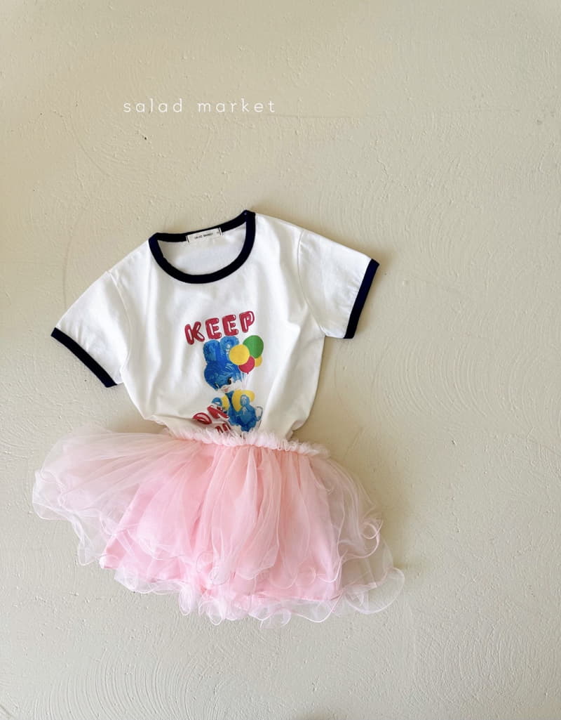 Salad Market - Korean Children Fashion - #kidsshorts - Balloon Tee - 2