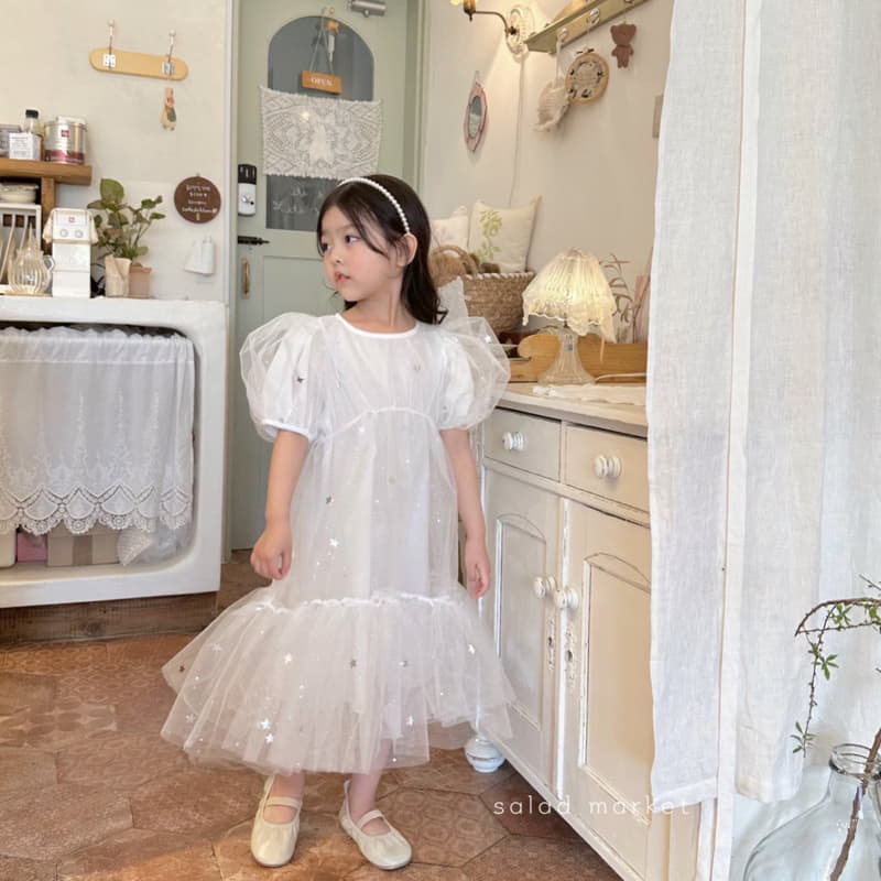 Salad Market - Korean Children Fashion - #kidzfashiontrend - Star Tutu One-piece - 10