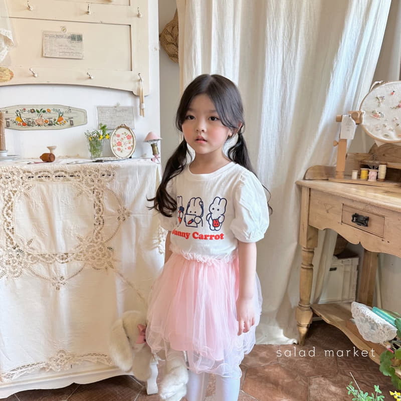 Salad Market - Korean Children Fashion - #kidzfashiontrend - Bunny Tee - 5