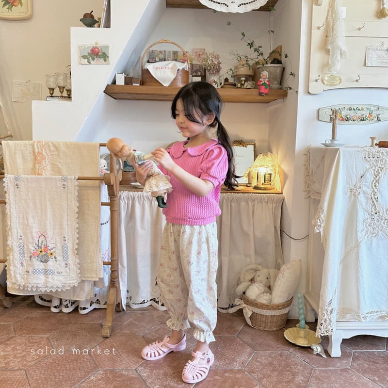 Salad Market - Korean Children Fashion - #magicofchildhood - Sailor Knit Blouse - 9