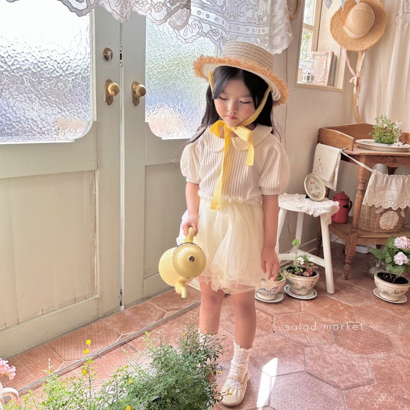 Salad Market - Korean Children Fashion - #prettylittlegirls - Sailor Knit Blouse - 11