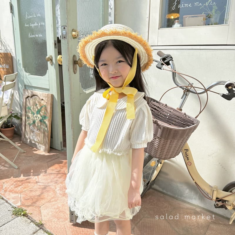 Salad Market - Korean Children Fashion - #todddlerfashion - Sailor Knit Blouse - 12