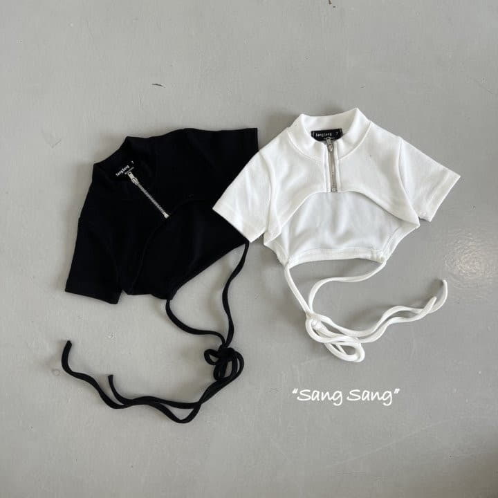 Sang Sang - Korean Children Fashion - #magicofchildhood - Zipper Top