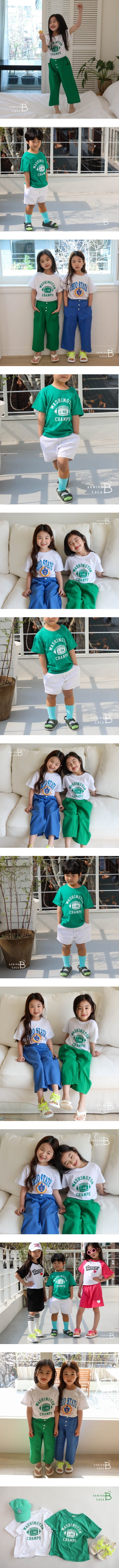 Sewing B - Korean Children Fashion - #prettylittlegirls - Champ Tee