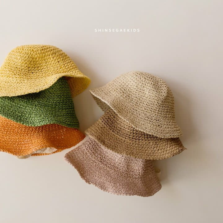 Shinseage Kids - Korean Children Fashion - #kidzfashiontrend - Muzi Lace String Bucket Hat - 4