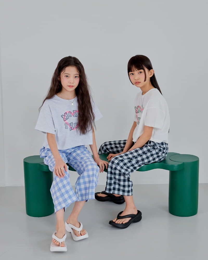 Sm2 - Korean Children Fashion - #Kfashion4kids - Love Crop Tee - 7