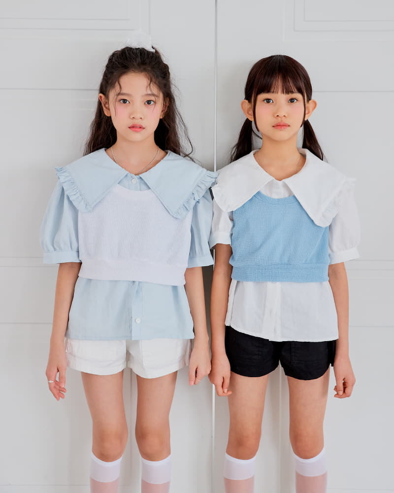 Sm2 - Korean Children Fashion - #childofig - Knit Vest