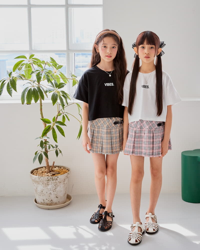 Sm2 - Korean Children Fashion - #childrensboutique - Vibe Crop Tee