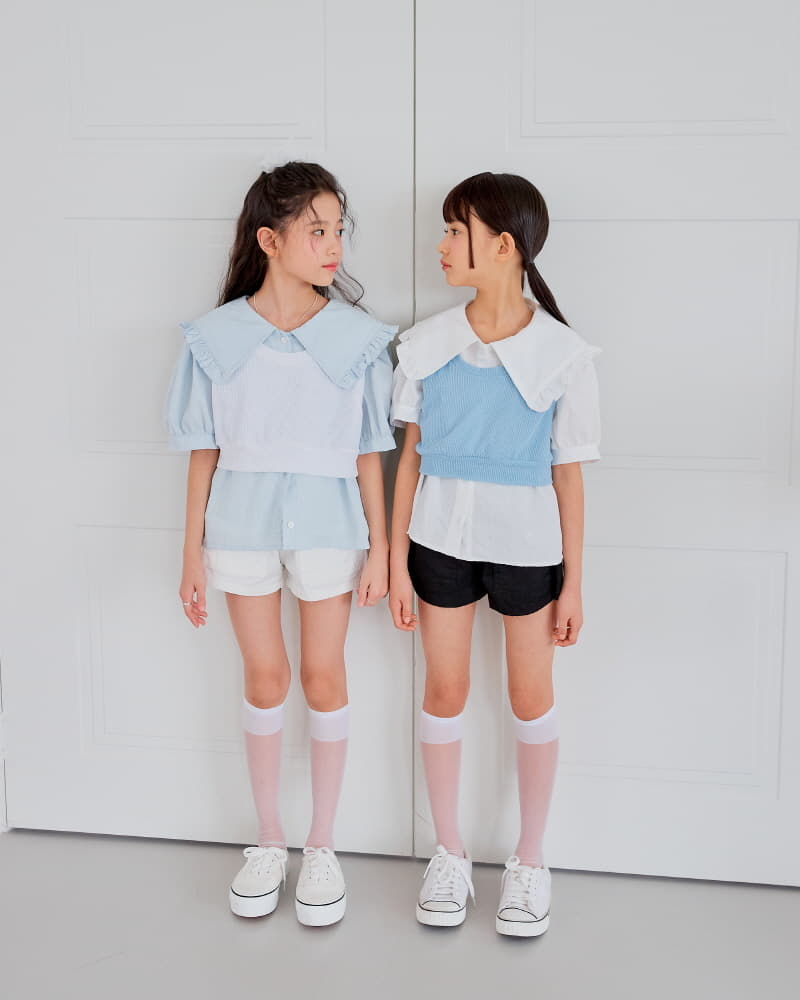 Sm2 - Korean Children Fashion - #designkidswear - Knit Vest - 3