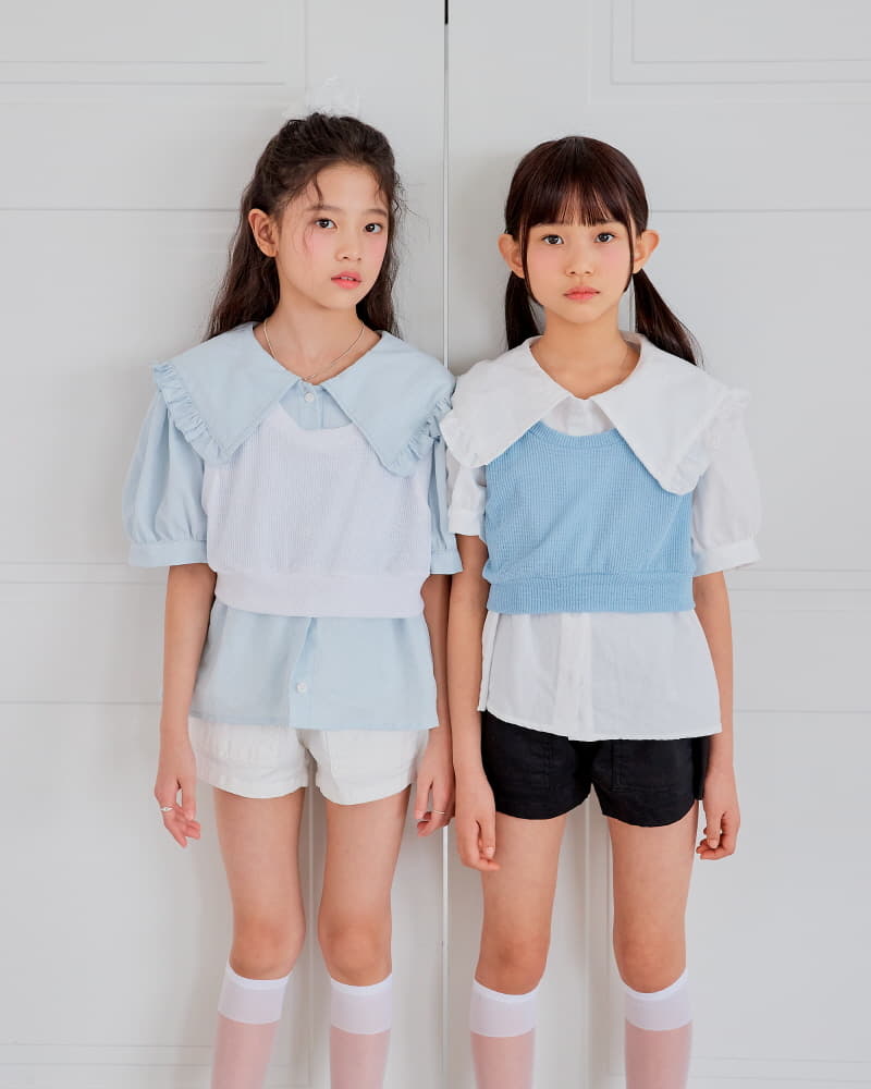 Sm2 - Korean Children Fashion - #designkidswear - Knit Vest - 4