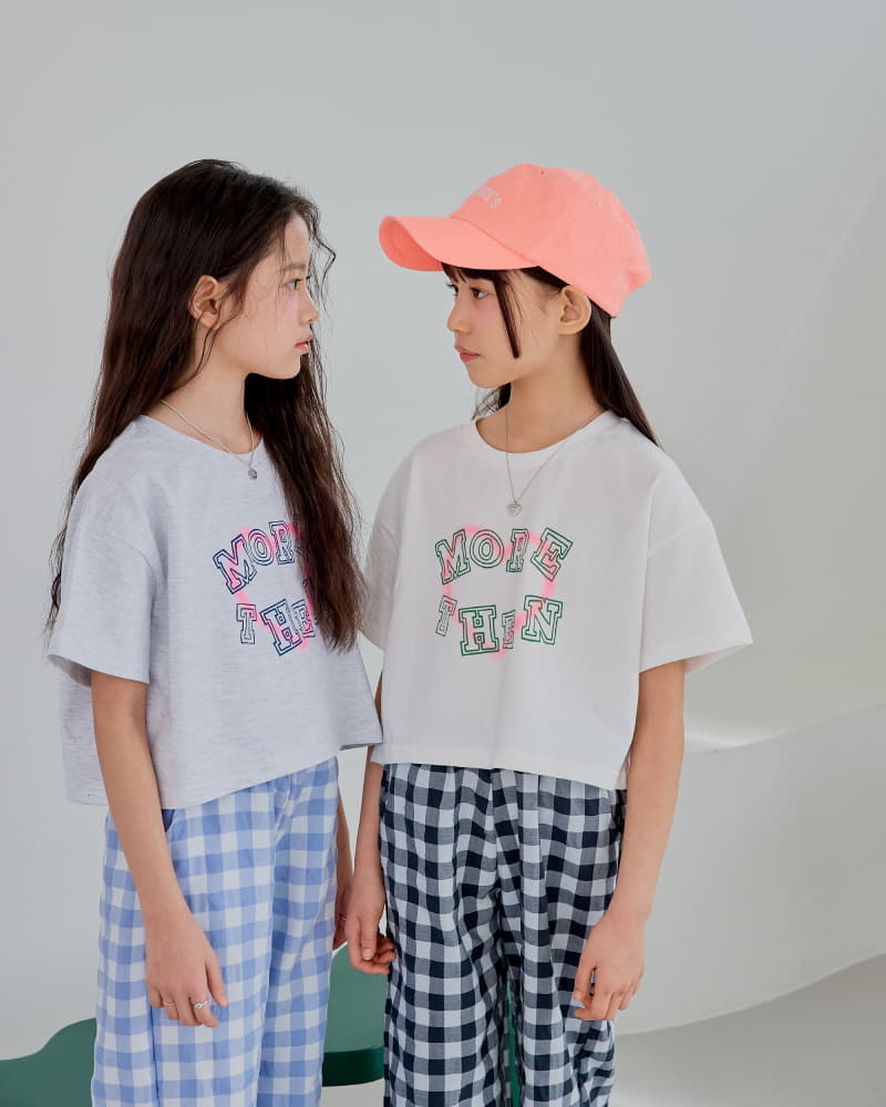 Sm2 - Korean Children Fashion - #discoveringself - Love Crop Tee - 2