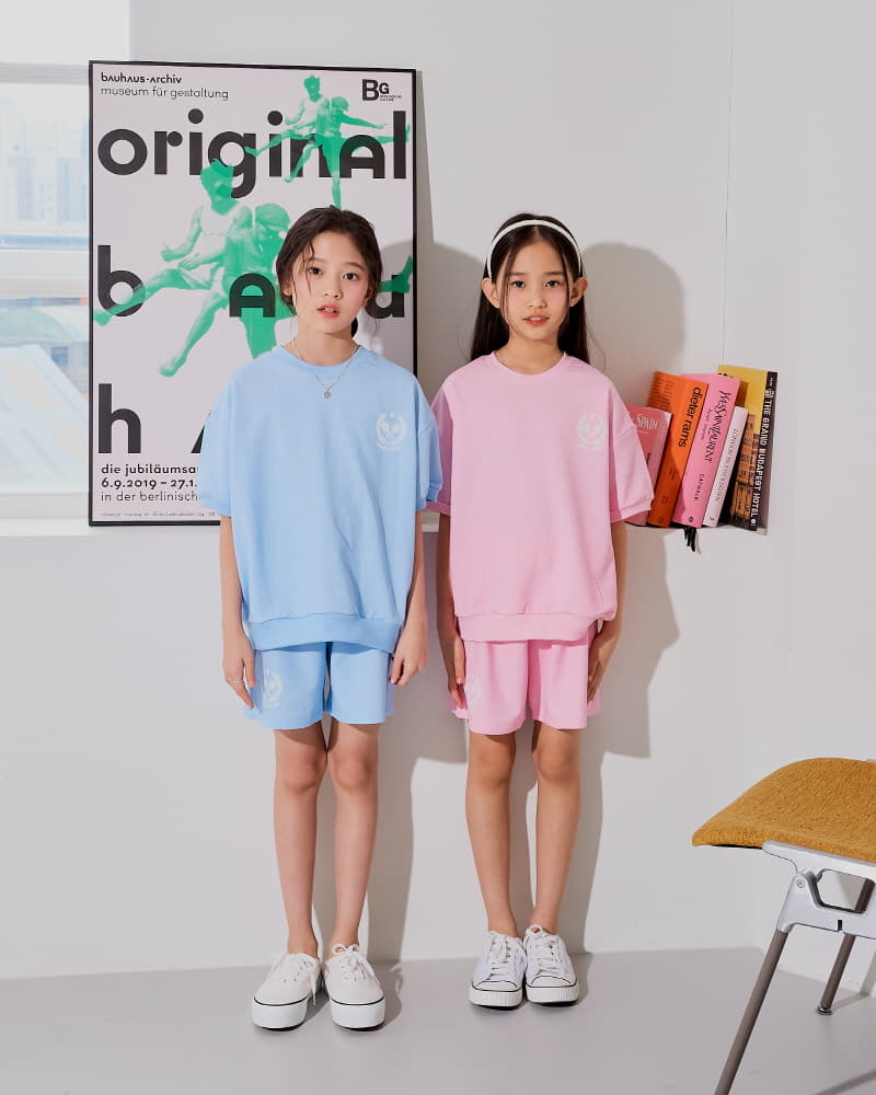 Sm2 - Korean Children Fashion - #fashionkids - Pigment Top Bottom Set - 2