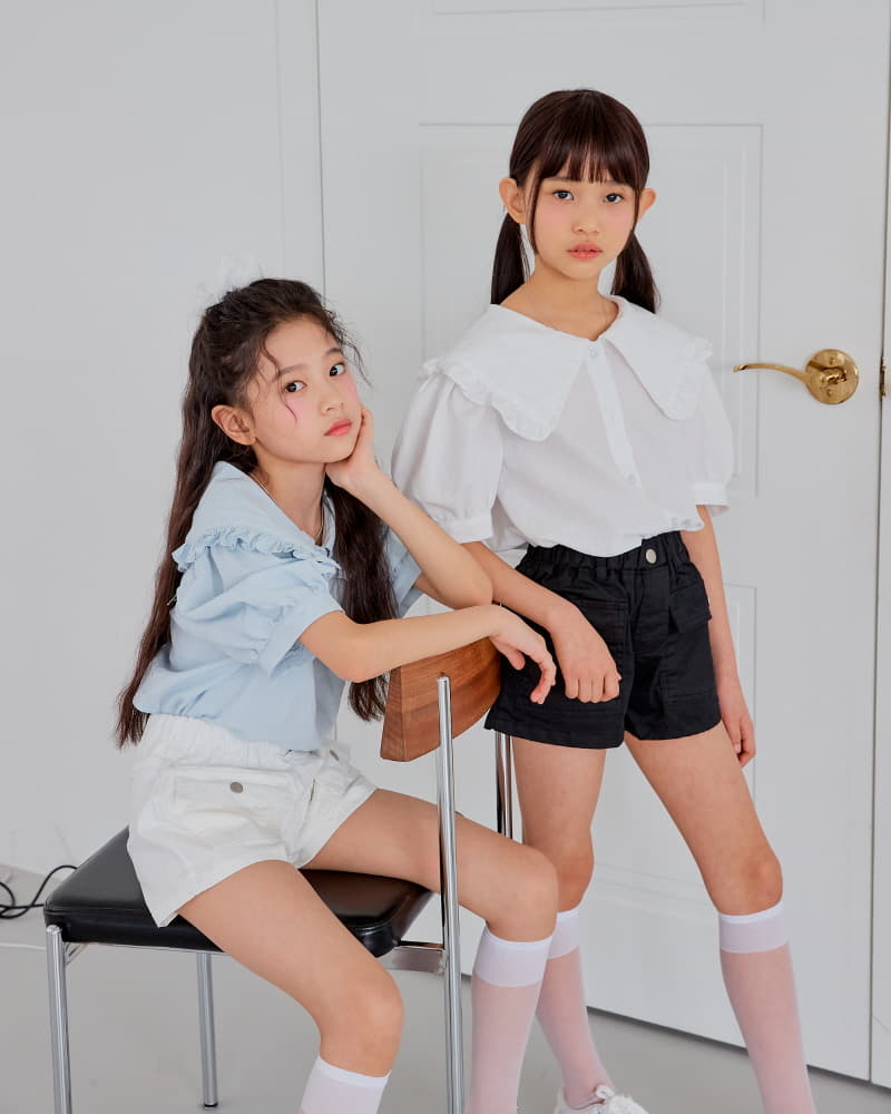 Sm2 - Korean Children Fashion - #fashionkids - Frill Blouse - 7
