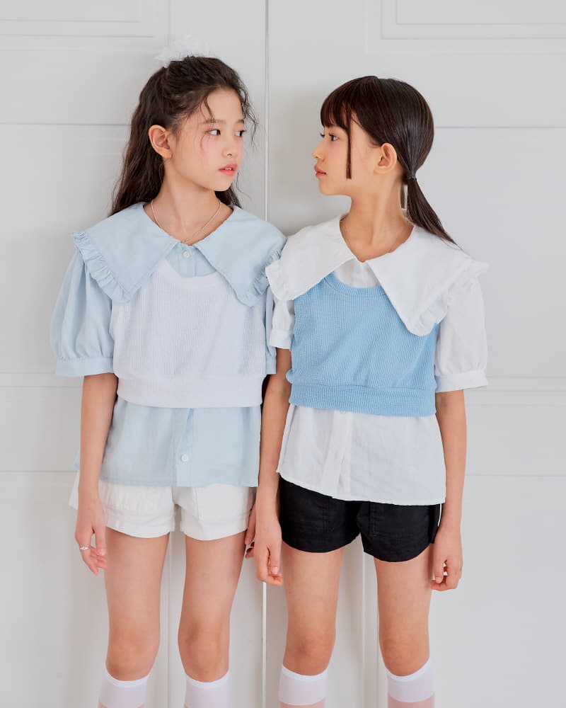 Sm2 - Korean Children Fashion - #fashionkids - Knit Vest - 5