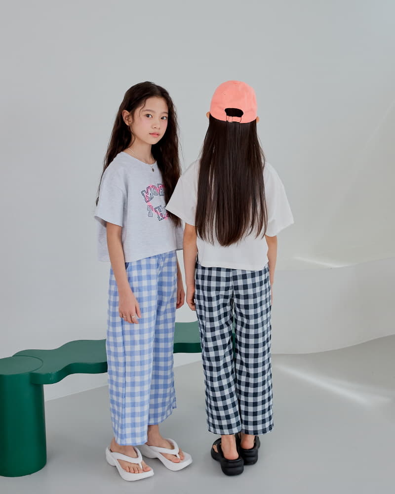 Sm2 - Korean Children Fashion - #fashionkids - Love Crop Tee - 3