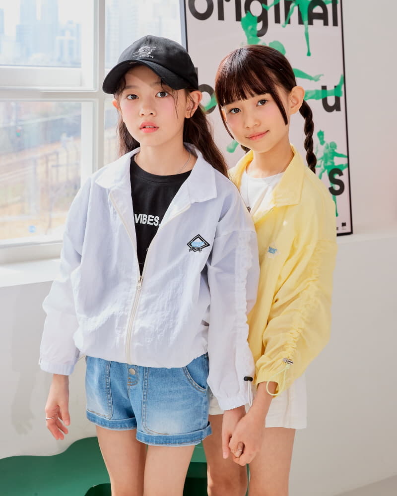 Sm2 - Korean Children Fashion - #kidsstore - Shirring Windbreaker - 9