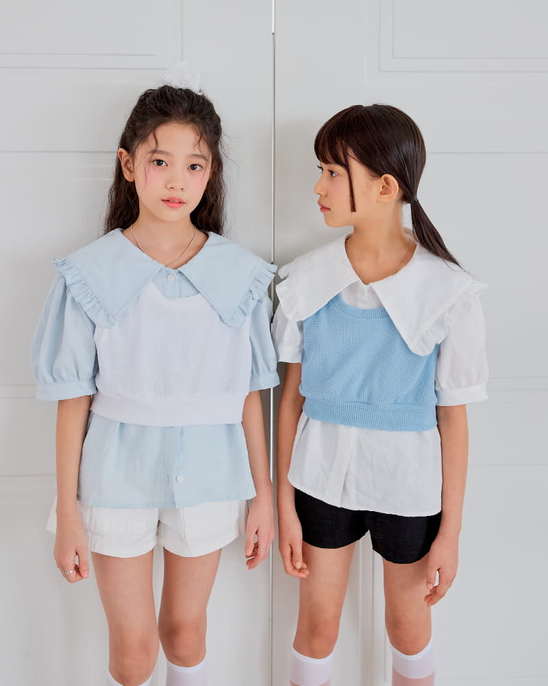 Sm2 - Korean Children Fashion - #kidsstore - Knit Vest - 7