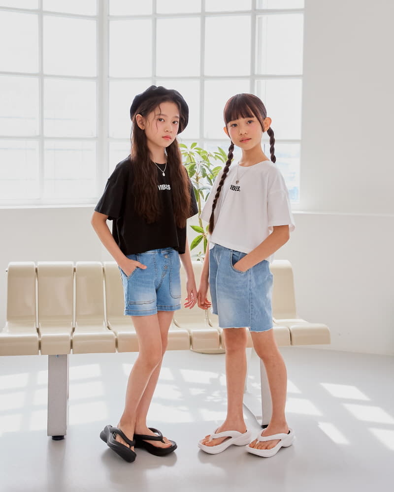 Sm2 - Korean Children Fashion - #kidsstore - Vibe Crop Tee - 6