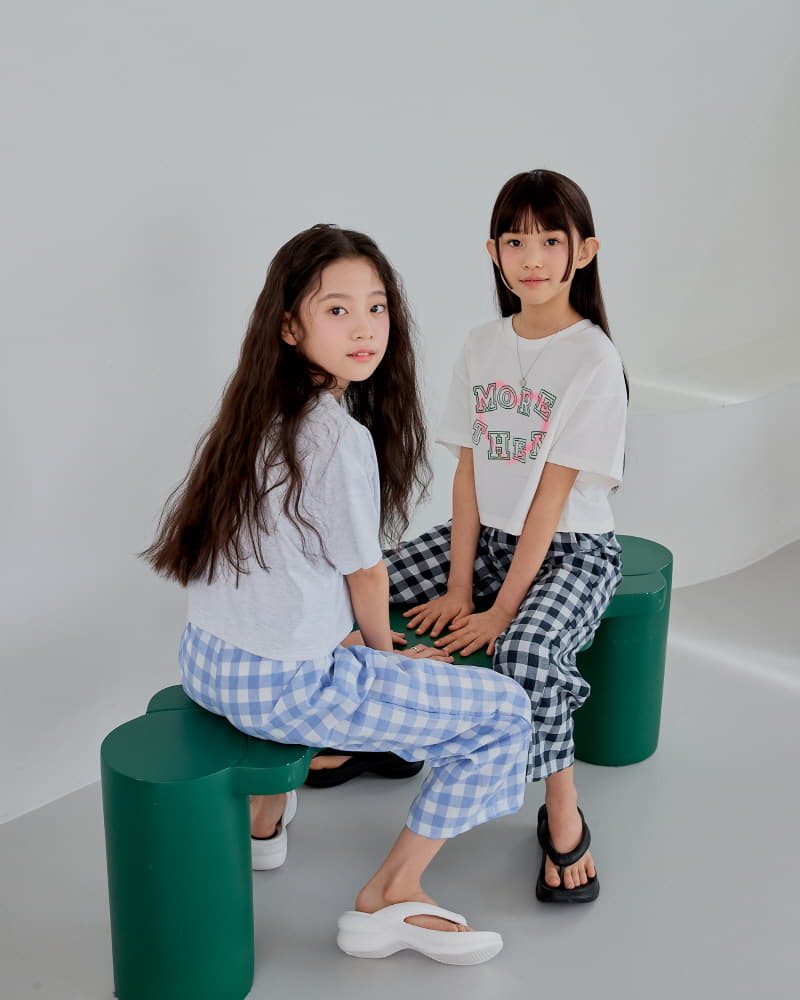 Sm2 - Korean Children Fashion - #littlefashionista - Love Crop Tee - 8