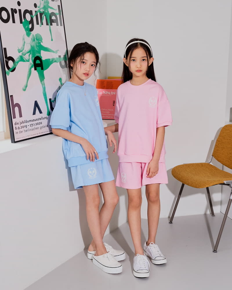 Sm2 - Korean Children Fashion - #minifashionista - Pigment Top Bottom Set - 9