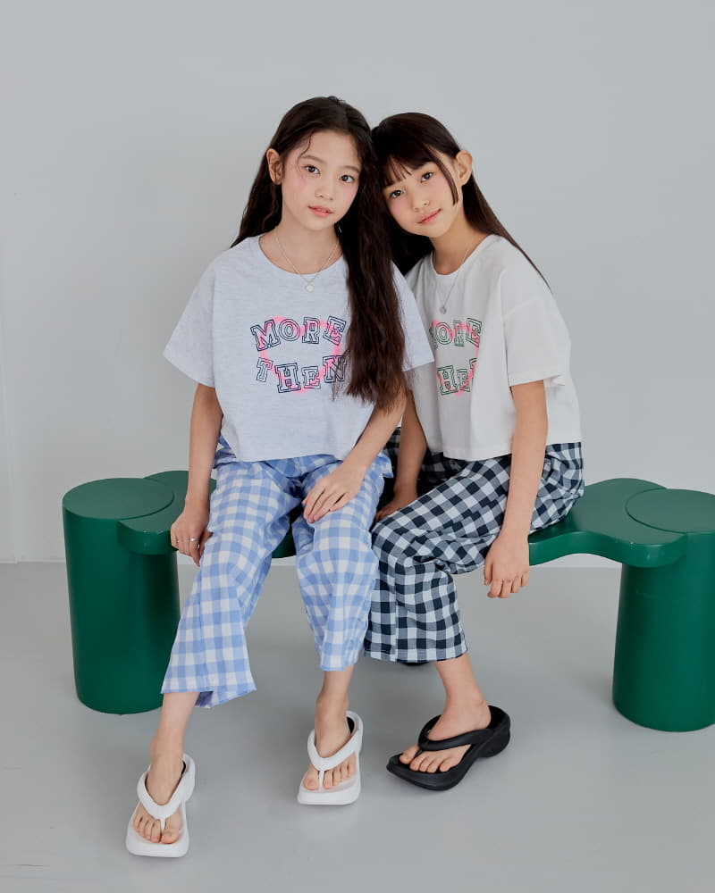 Sm2 - Korean Children Fashion - #minifashionista - Love Crop Tee - 10