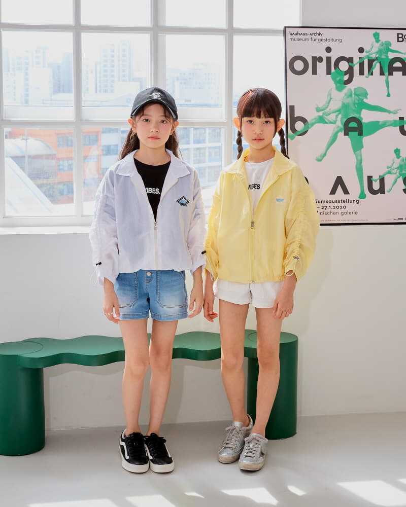 Sm2 - Korean Children Fashion - #stylishchildhood - Shirring Windbreaker - 2