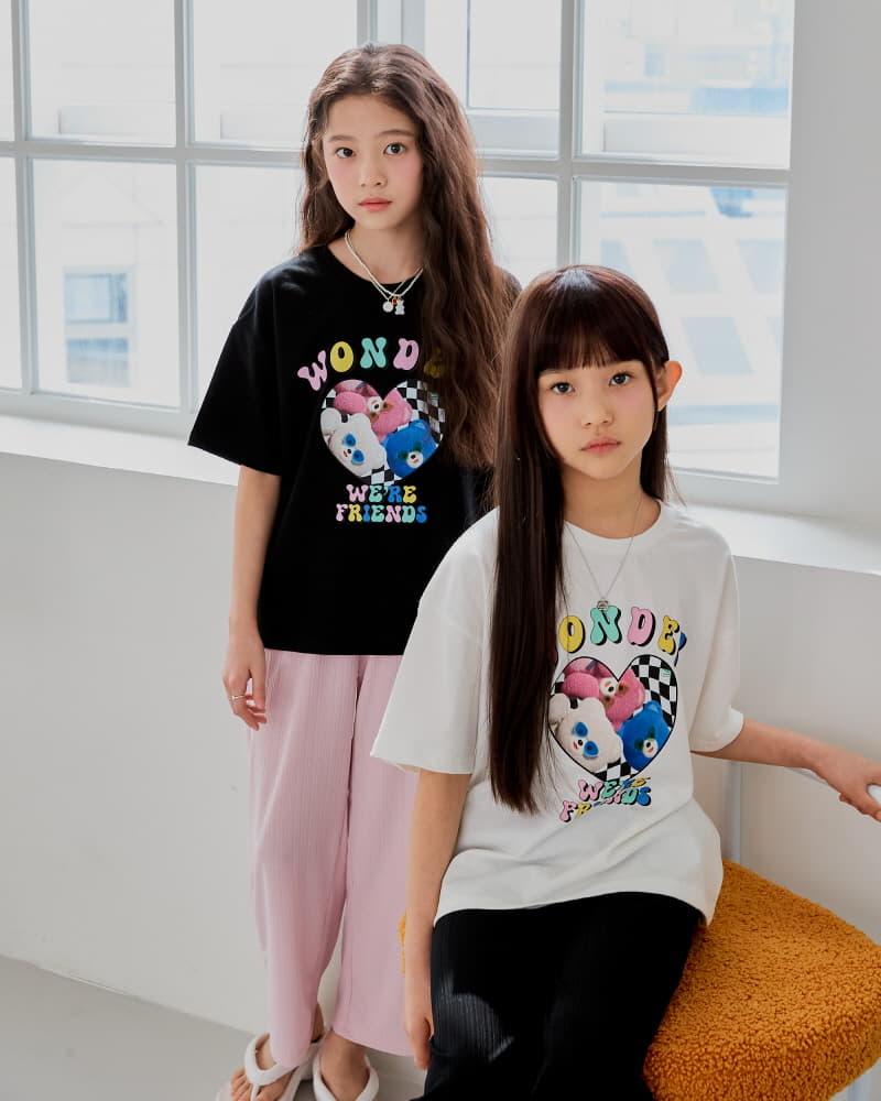 Sm2 - Korean Children Fashion - #stylishchildhood - Rainbow Bear Tee - 12