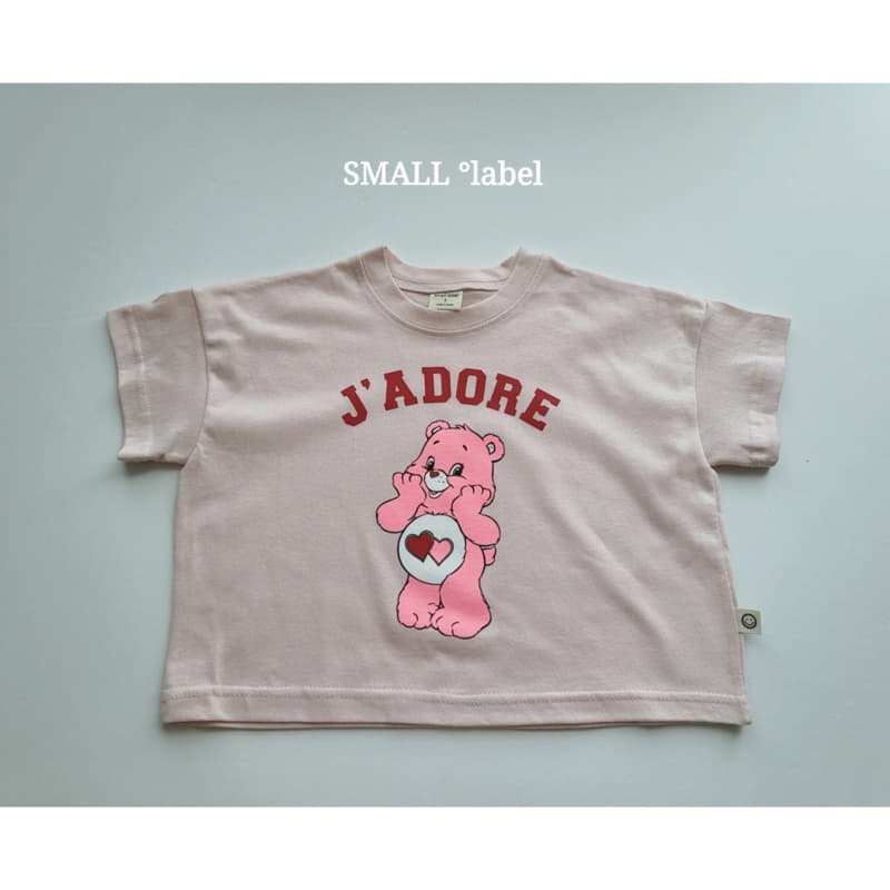 Small Label - Korean Children Fashion - #Kfashion4kids - Pink Bear Tee - 4